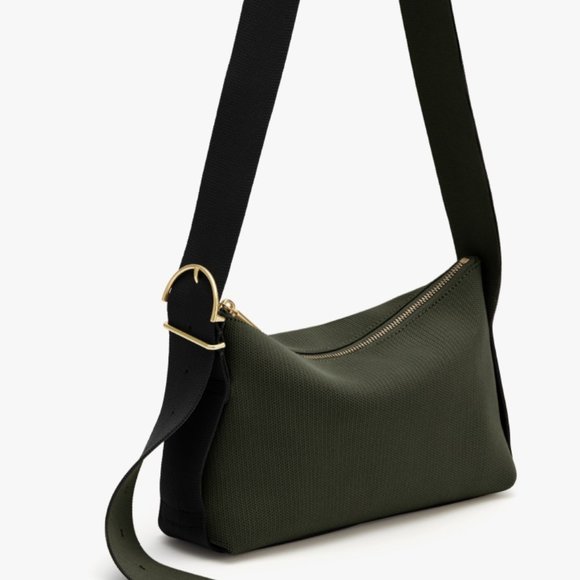 Cuyana Handbags - NWOT Cuyana Small Recycled Sling Bag Dark Olive
